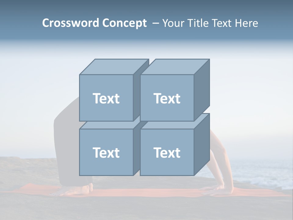 Back And Ass Of Beautiful Woman Isolated On White With A Lot Of Copy-Space PowerPoint Template