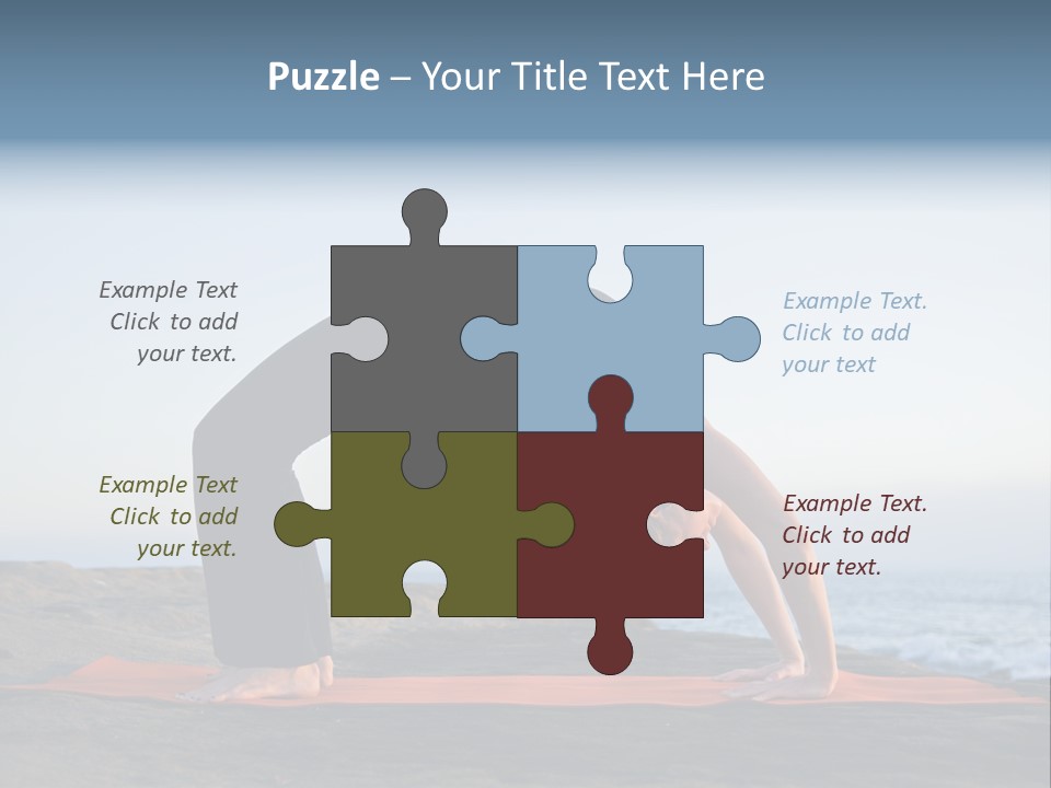 Back And Ass Of Beautiful Woman Isolated On White With A Lot Of Copy-Space PowerPoint Template