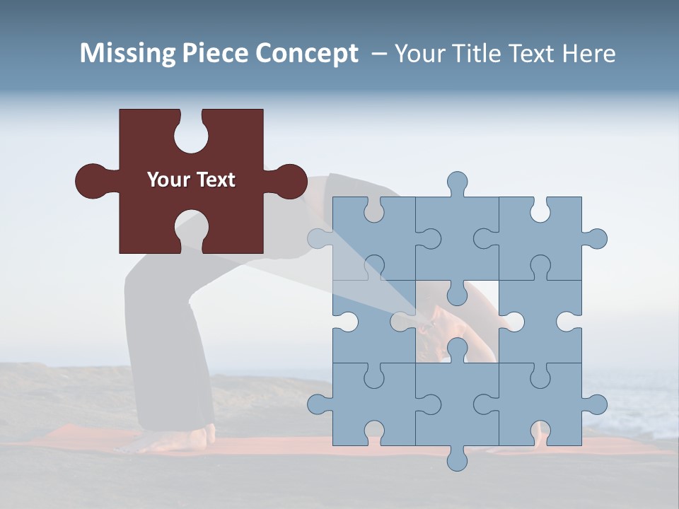 Back And Ass Of Beautiful Woman Isolated On White With A Lot Of Copy-Space PowerPoint Template