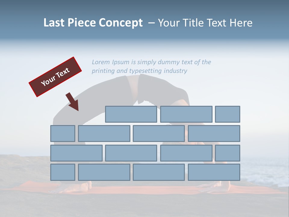 Back And Ass Of Beautiful Woman Isolated On White With A Lot Of Copy-Space PowerPoint Template