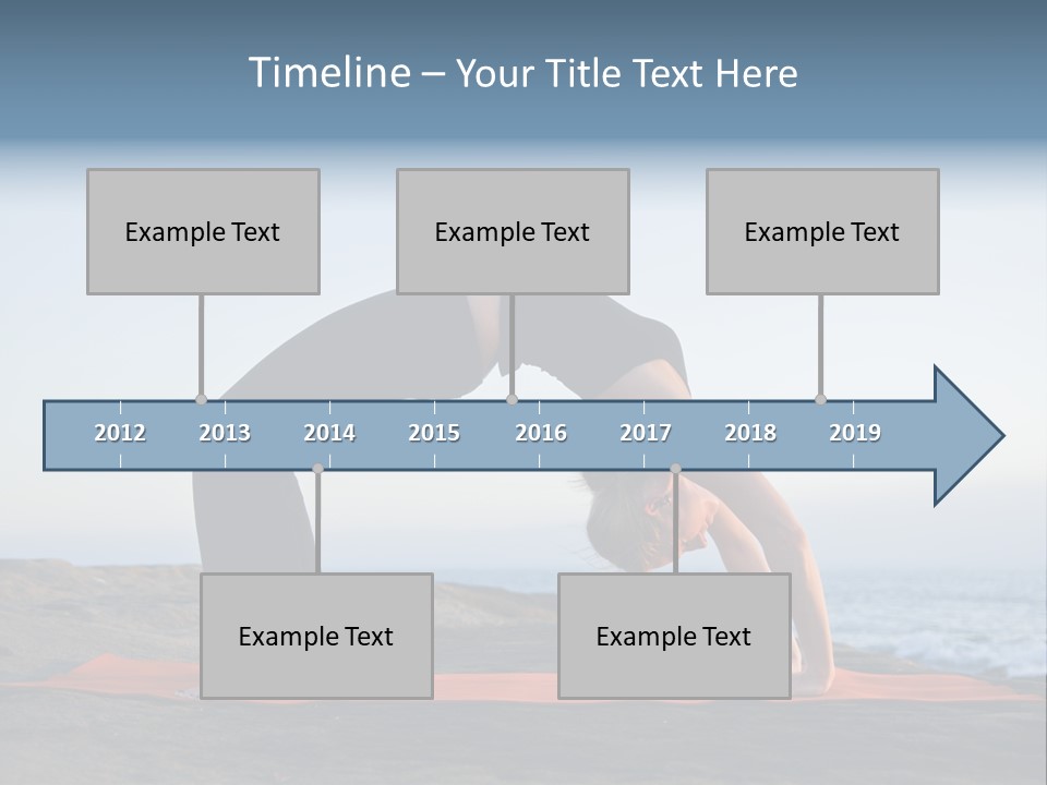 Back And Ass Of Beautiful Woman Isolated On White With A Lot Of Copy-Space PowerPoint Template