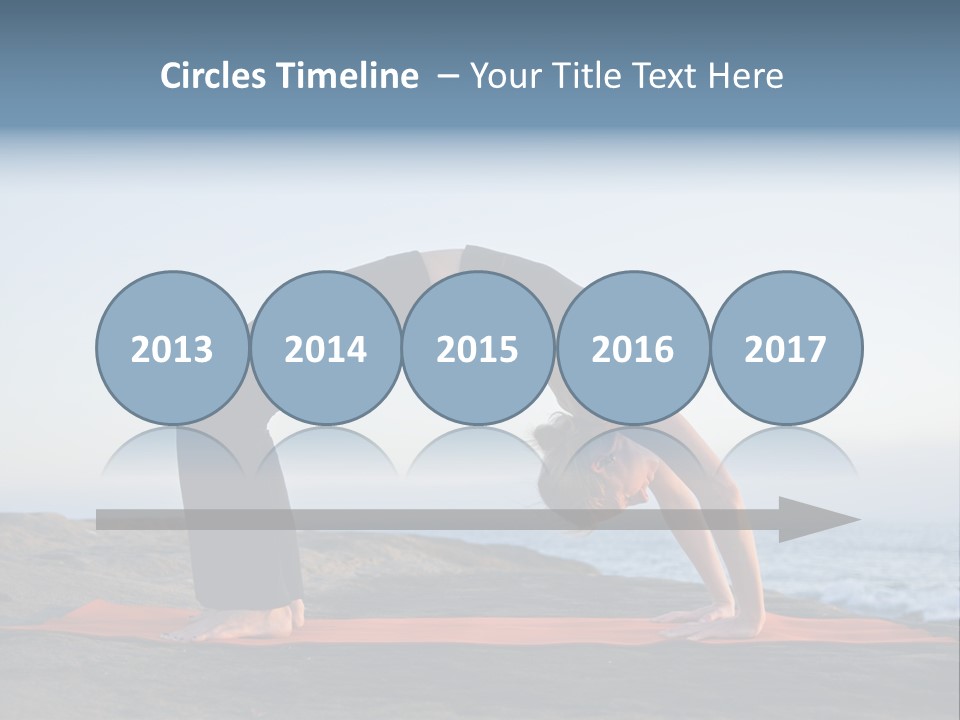 Back And Ass Of Beautiful Woman Isolated On White With A Lot Of Copy-Space PowerPoint Template