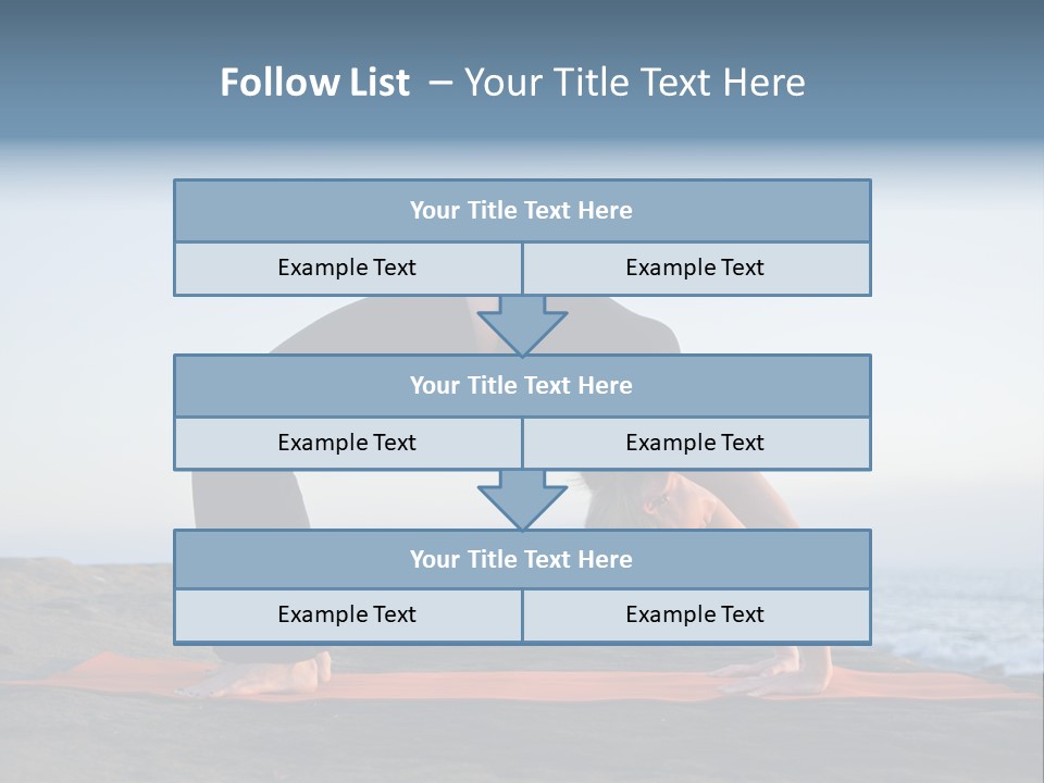 Back And Ass Of Beautiful Woman Isolated On White With A Lot Of Copy-Space PowerPoint Template