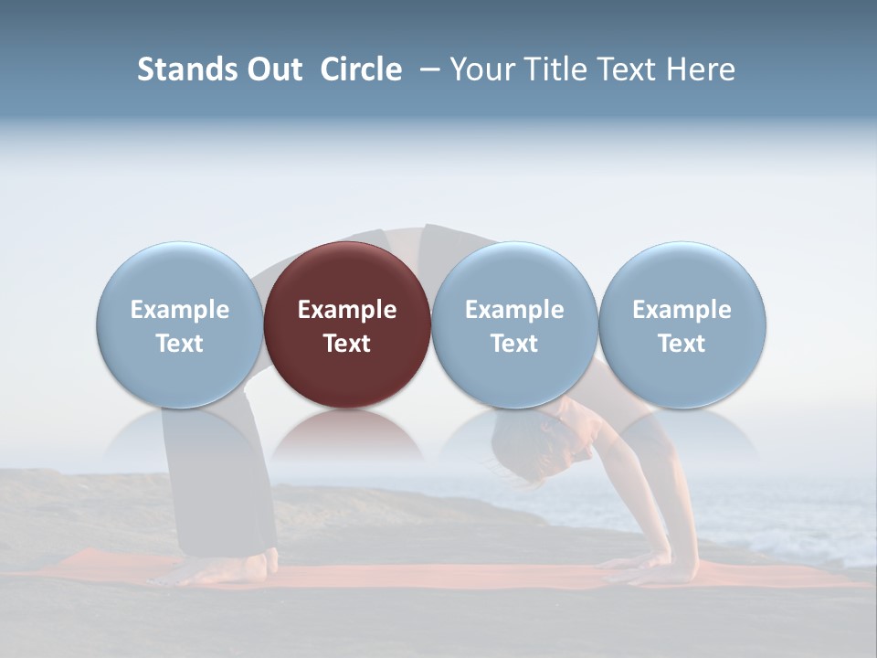 Back And Ass Of Beautiful Woman Isolated On White With A Lot Of Copy-Space PowerPoint Template