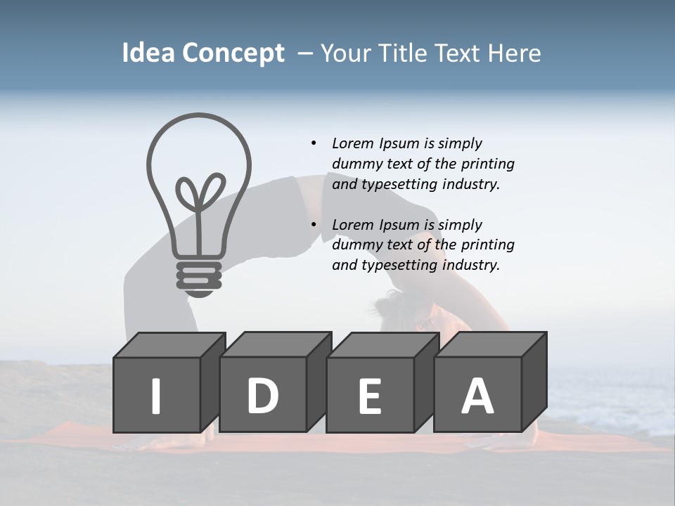 Back And Ass Of Beautiful Woman Isolated On White With A Lot Of Copy-Space PowerPoint Template