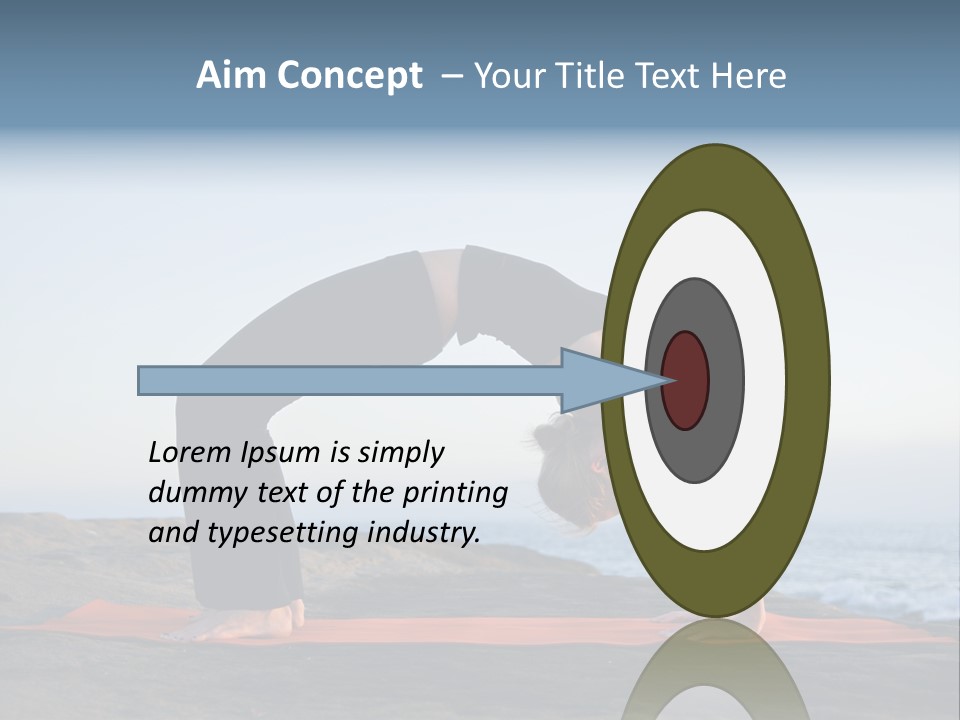 Back And Ass Of Beautiful Woman Isolated On White With A Lot Of Copy-Space PowerPoint Template