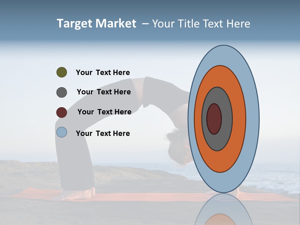 Back And Ass Of Beautiful Woman Isolated On White With A Lot Of Copy-Space PowerPoint Template