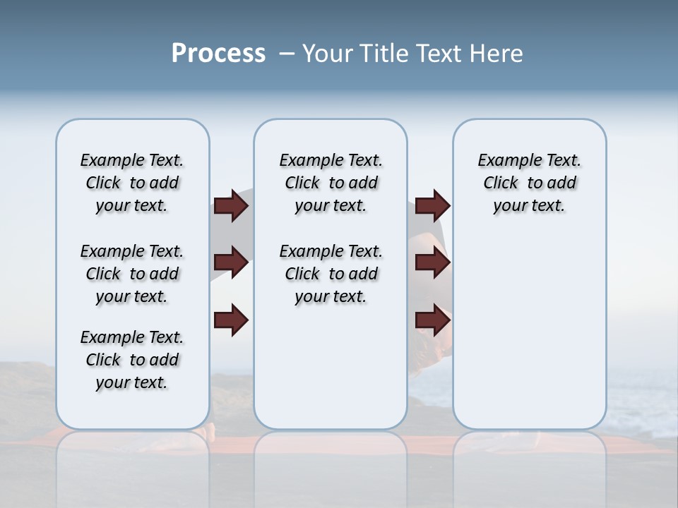 Back And Ass Of Beautiful Woman Isolated On White With A Lot Of Copy-Space PowerPoint Template