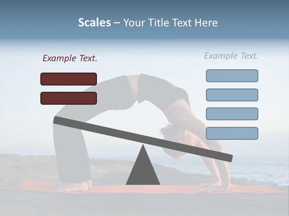 Back And Ass Of Beautiful Woman Isolated On White With A Lot Of Copy-Space PowerPoint Template