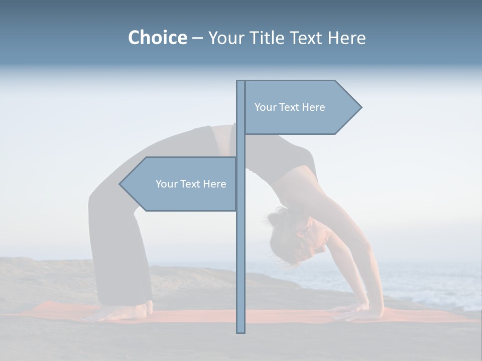 Back And Ass Of Beautiful Woman Isolated On White With A Lot Of Copy-Space PowerPoint Template