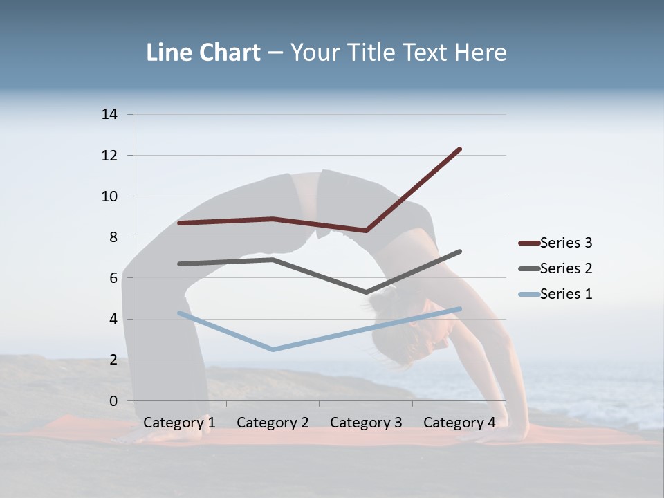 Back And Ass Of Beautiful Woman Isolated On White With A Lot Of Copy-Space PowerPoint Template