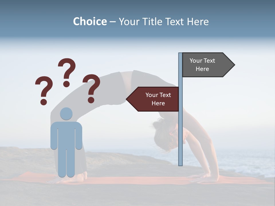 Back And Ass Of Beautiful Woman Isolated On White With A Lot Of Copy-Space PowerPoint Template