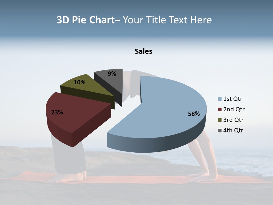 Back And Ass Of Beautiful Woman Isolated On White With A Lot Of Copy-Space PowerPoint Template