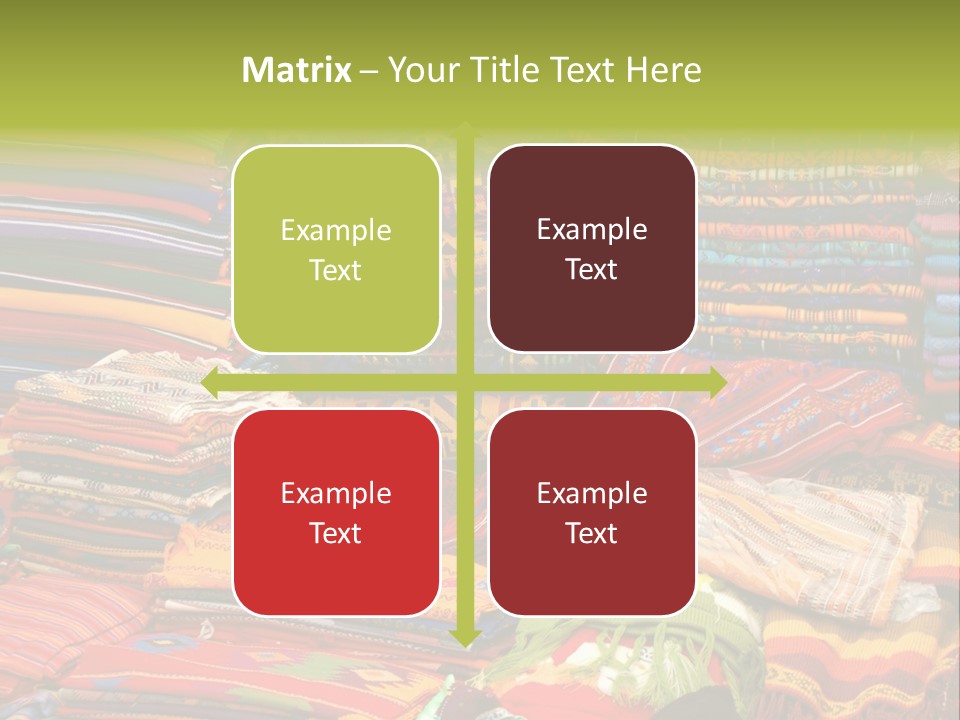 Active Lifestyle - Men & Women Pedalling On Stationery Bikes - Shallow Dof Focus On The Second Bike PowerPoint Template