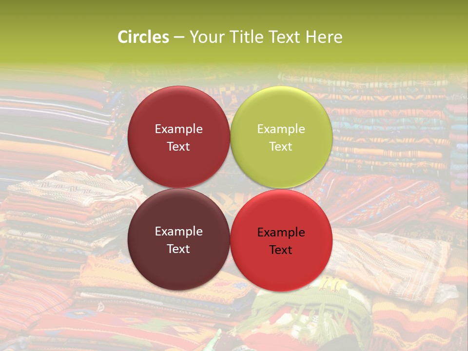 Active Lifestyle - Men & Women Pedalling On Stationery Bikes - Shallow Dof Focus On The Second Bike PowerPoint Template