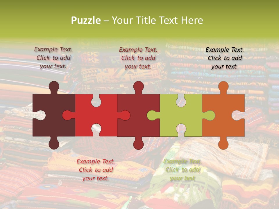 Active Lifestyle - Men & Women Pedalling On Stationery Bikes - Shallow Dof Focus On The Second Bike PowerPoint Template