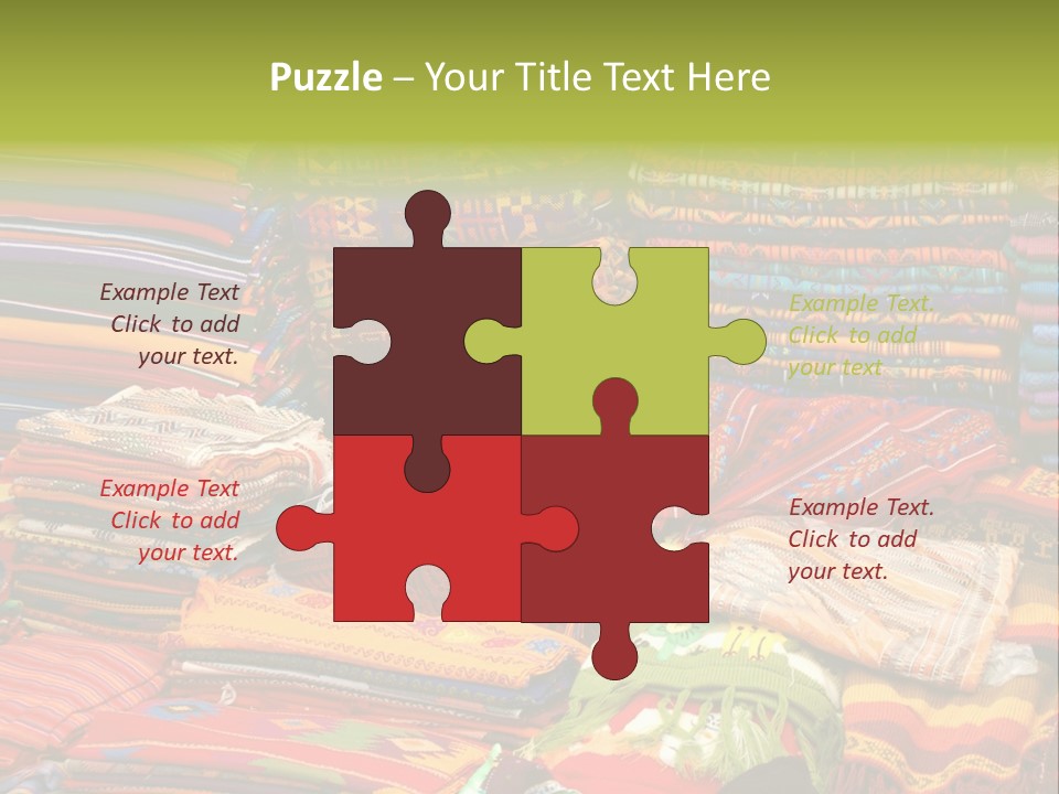 Active Lifestyle - Men & Women Pedalling On Stationery Bikes - Shallow Dof Focus On The Second Bike PowerPoint Template