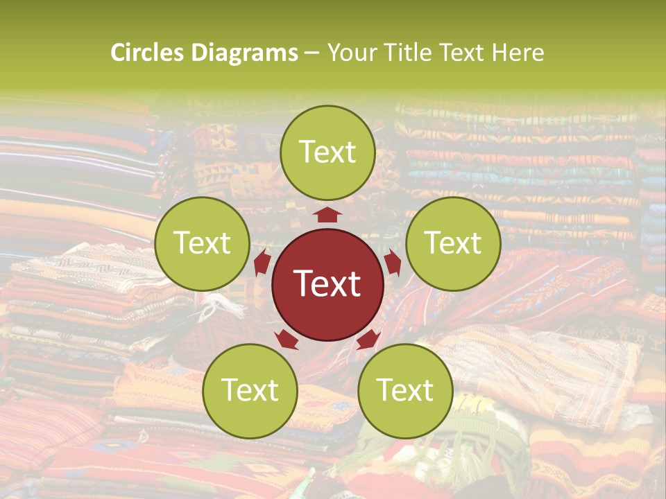 Active Lifestyle - Men & Women Pedalling On Stationery Bikes - Shallow Dof Focus On The Second Bike PowerPoint Template