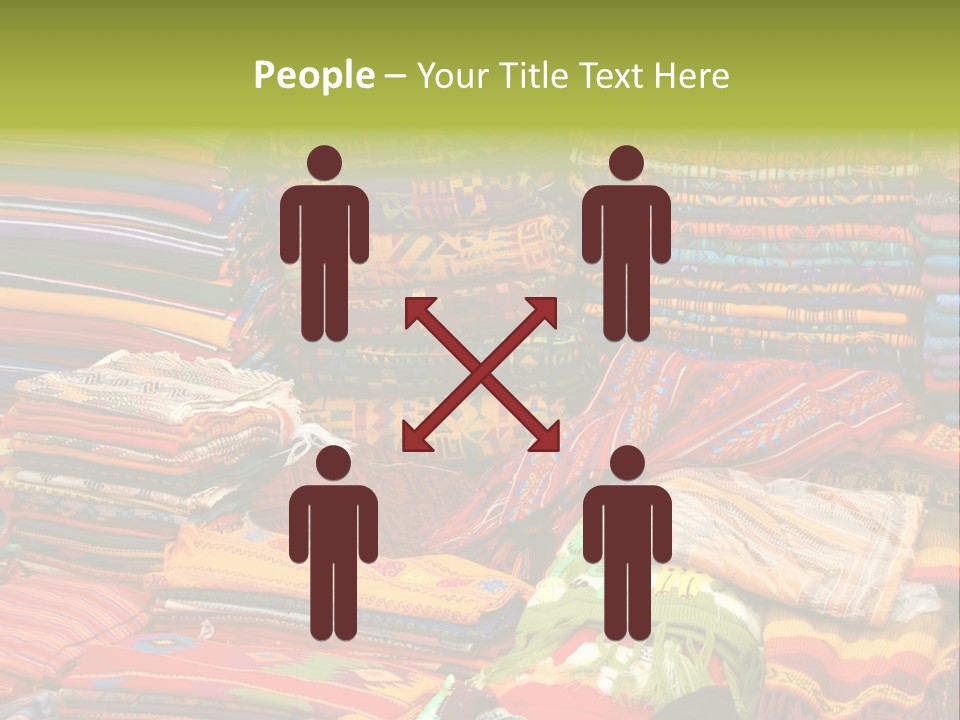 Active Lifestyle - Men & Women Pedalling On Stationery Bikes - Shallow Dof Focus On The Second Bike PowerPoint Template