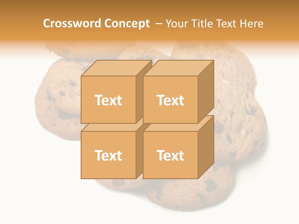 Chocolate Chip Cookies PowerPoint Template