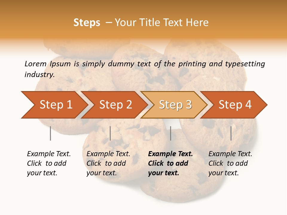 Chocolate Chip Cookies PowerPoint Template