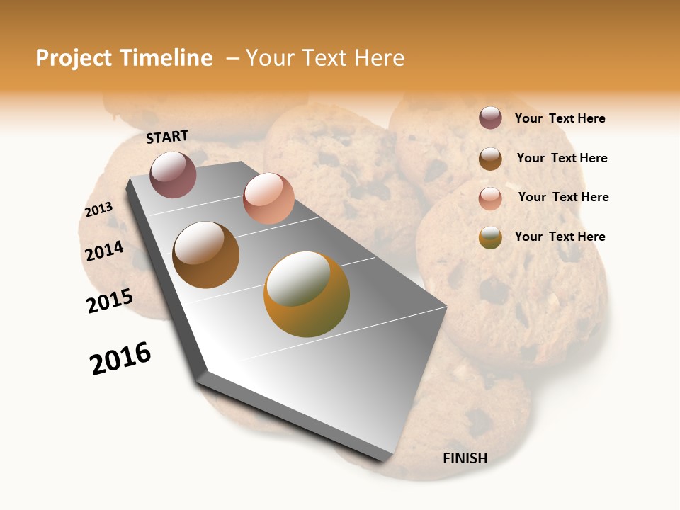 Chocolate Chip Cookies PowerPoint Template