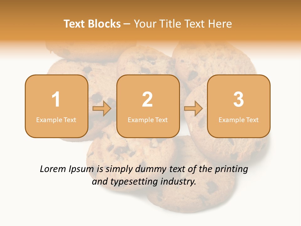 Chocolate Chip Cookies PowerPoint Template