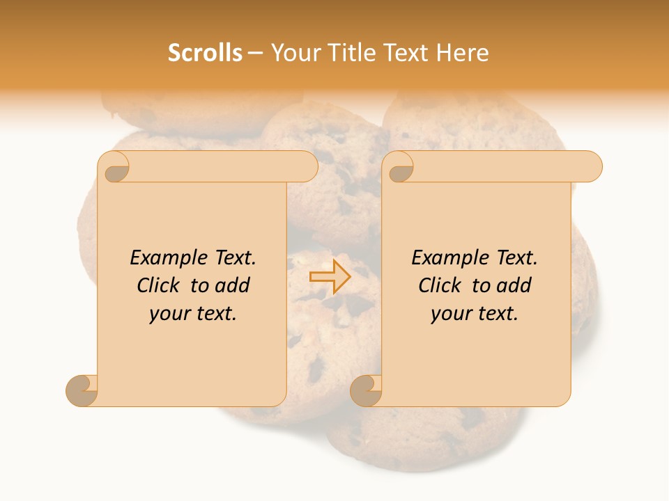 Chocolate Chip Cookies PowerPoint Template