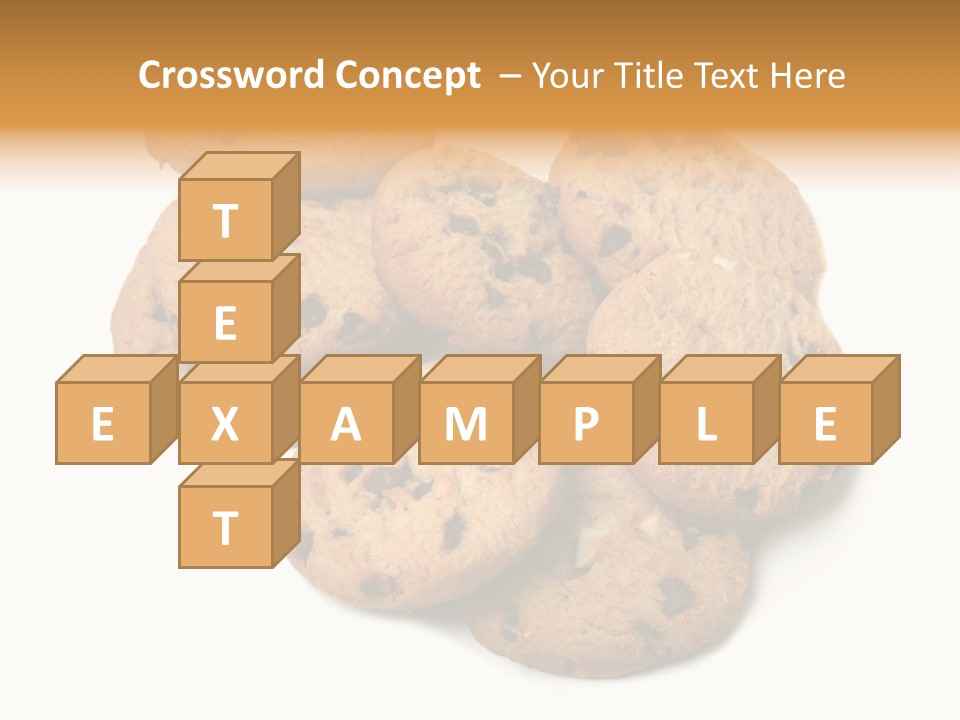 Chocolate Chip Cookies PowerPoint Template