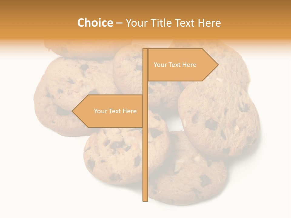Chocolate Chip Cookies PowerPoint Template