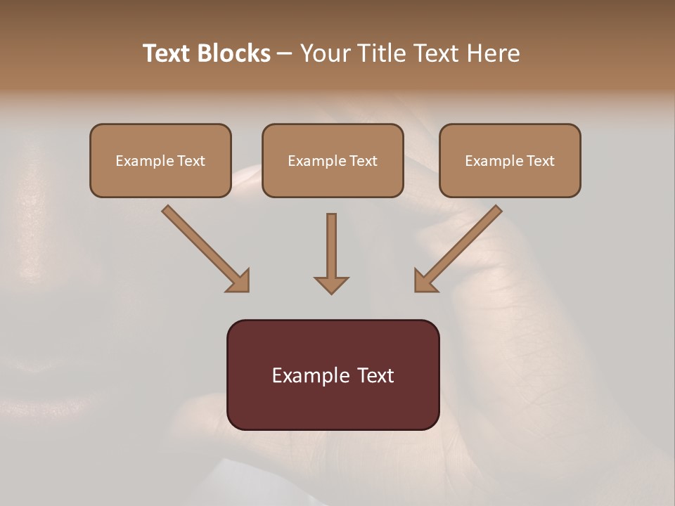 African American Businessman Is Thinking Intensely PowerPoint Template