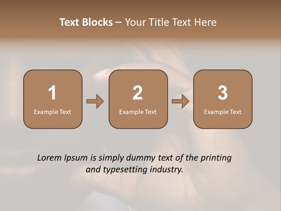 African American Businessman Is Thinking Intensely PowerPoint Template
