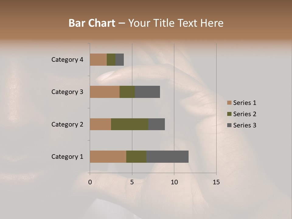 African American Businessman Is Thinking Intensely PowerPoint Template