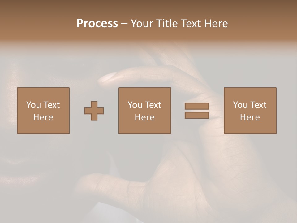African American Businessman Is Thinking Intensely PowerPoint Template