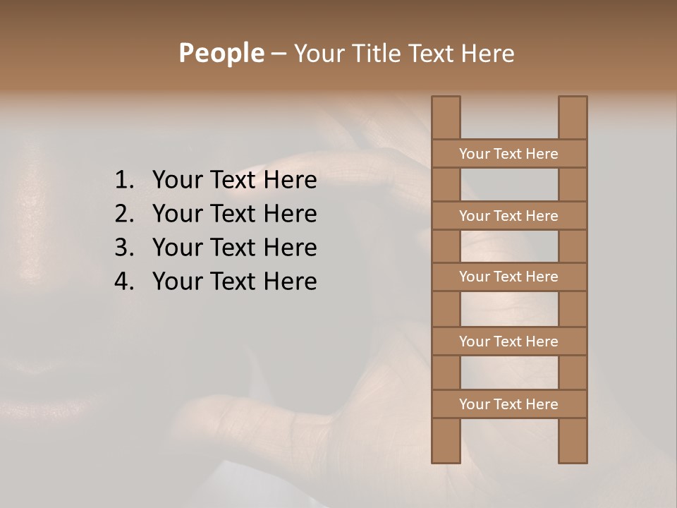 African American Businessman Is Thinking Intensely PowerPoint Template