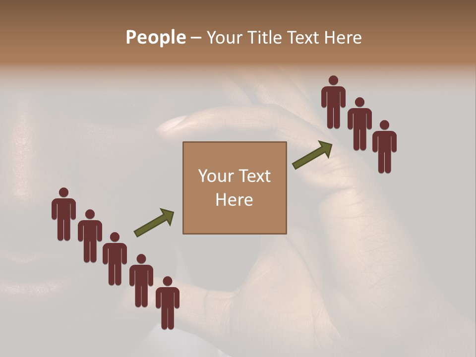 African American Businessman Is Thinking Intensely PowerPoint Template