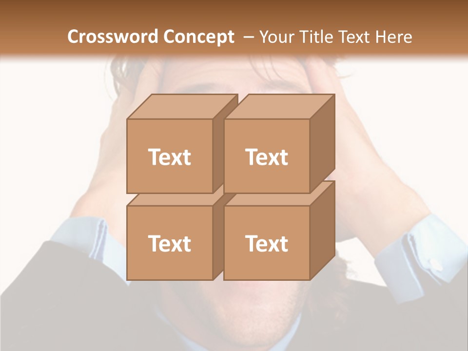 Close-Up Of Niagara Falls PowerPoint Template