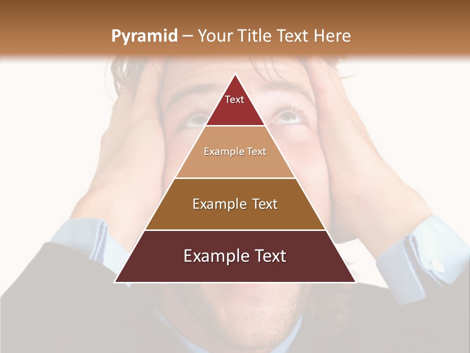 Close-Up Of Niagara Falls PowerPoint Template