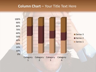 Close-Up Of Niagara Falls PowerPoint Template