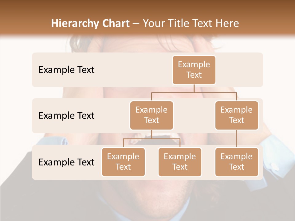 Close-Up Of Niagara Falls PowerPoint Template