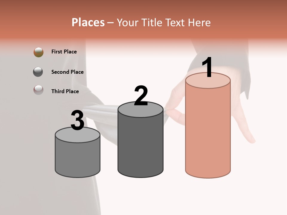 Businessman Show Empty Pocket PowerPoint Template