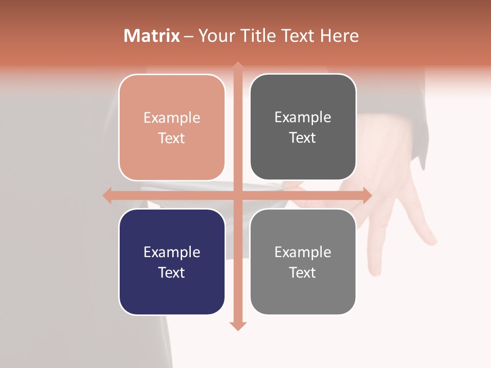 Businessman Show Empty Pocket PowerPoint Template