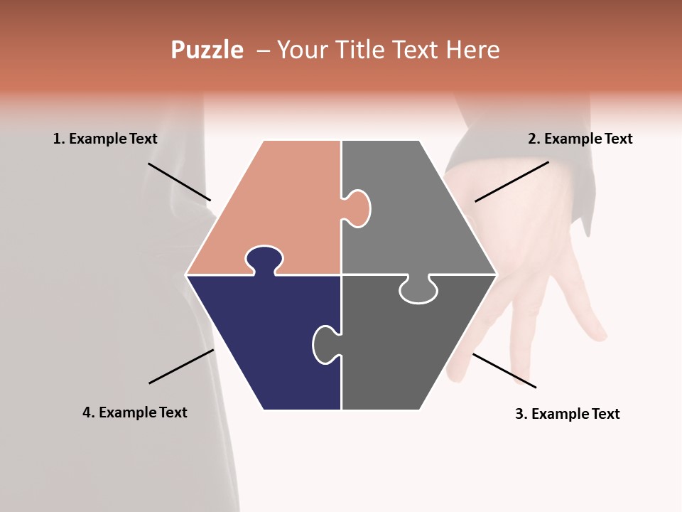 Businessman Show Empty Pocket PowerPoint Template