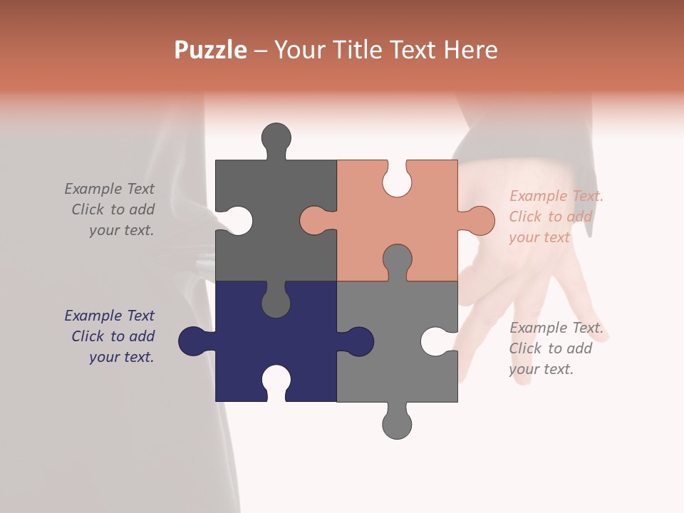 Businessman Show Empty Pocket PowerPoint Template