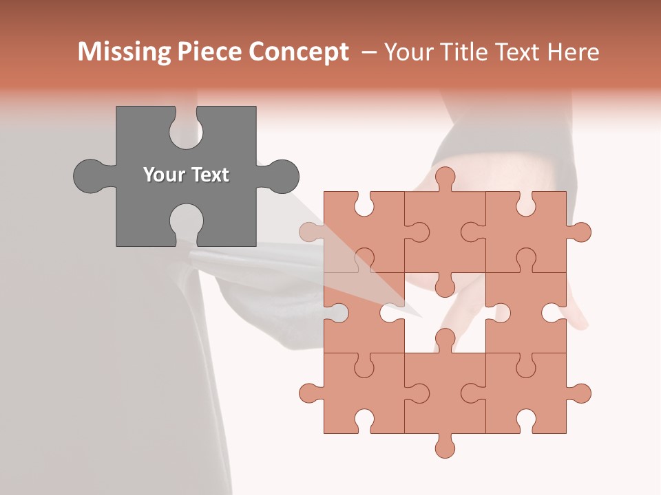 Businessman Show Empty Pocket PowerPoint Template