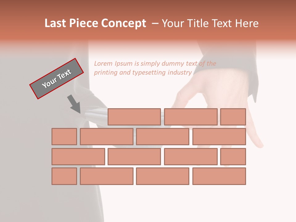 Businessman Show Empty Pocket PowerPoint Template