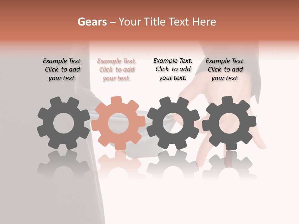 Businessman Show Empty Pocket PowerPoint Template