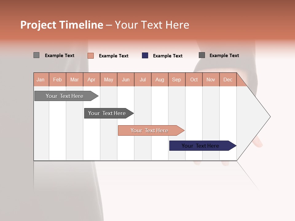 Businessman Show Empty Pocket PowerPoint Template