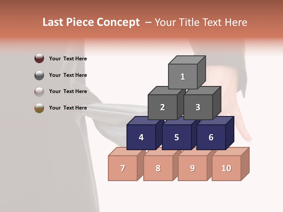 Businessman Show Empty Pocket PowerPoint Template