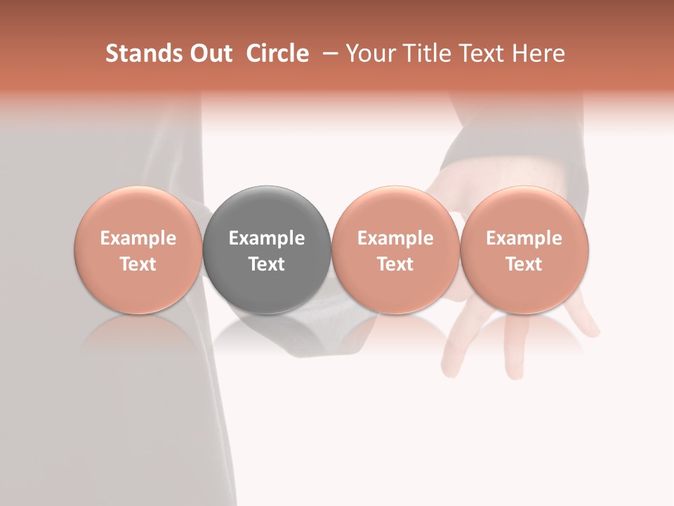 Businessman Show Empty Pocket PowerPoint Template